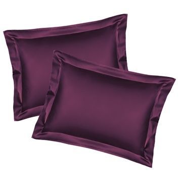Oxford Pillowcases Luxury Sateen PAGOTI Minimal Violet 50&times;70 cm (2 pcs.)