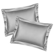 Oxford pillowcases PAGOTI Minimal dark gray 50x70 cm (2 pcs.)