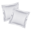 Oxford pillowcases PAGOTI Minimal grey 70x70 cm (2 pcs.)