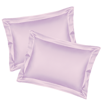 Oxford Pillowcases Luxury Sateen PAGOTI Minimal Lilac 50&times;70 cm (2 pcs.)