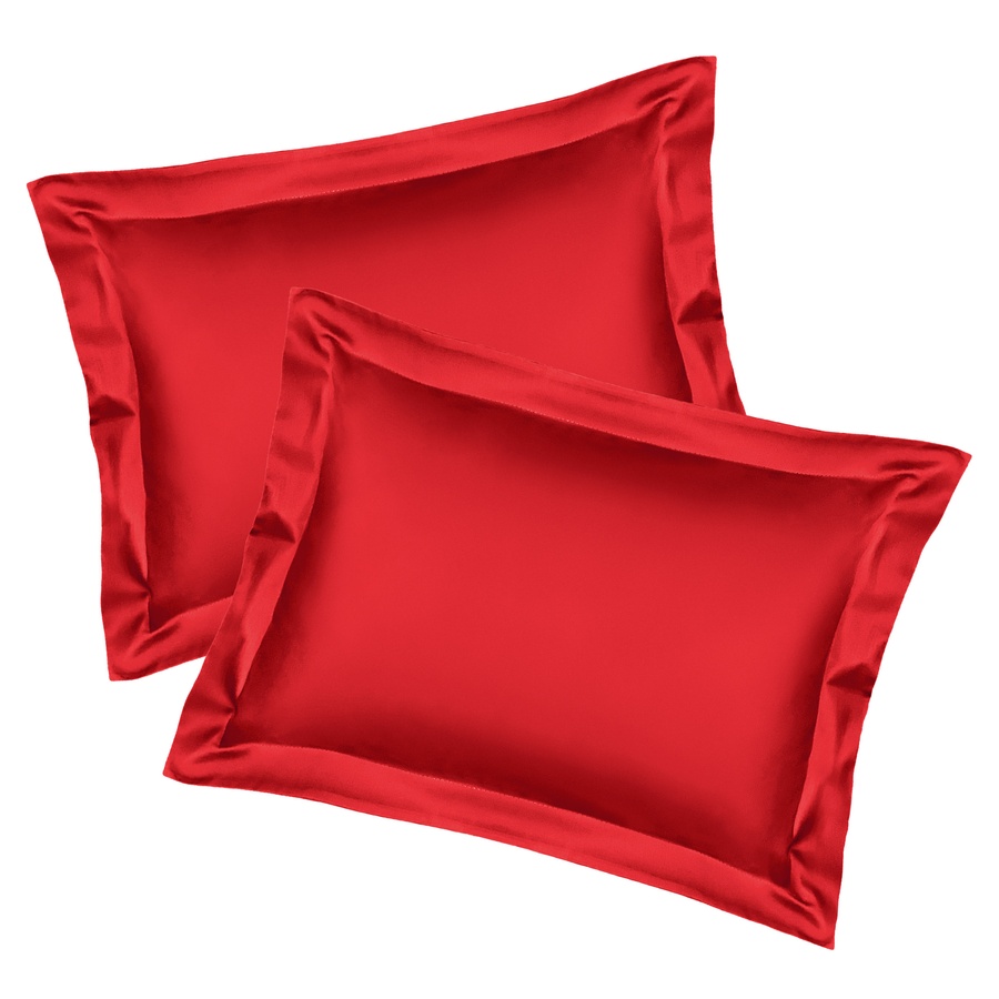 Oxford pillowcases PAGOTI Minimal red 50x70 cm (2 pcs.)