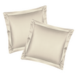 Oxford pillowcases PAGOTI Minimal beige 70x70 cm (2 pcs.)