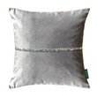 Decorative pillow with silver rhinestones PAGOTI Diamond silver 40х40 cm