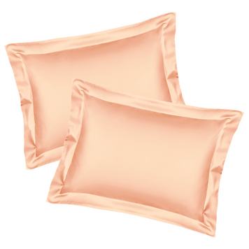 Oxford Pillowcases Luxury Sateen PAGOTI Minimal Peach 50&times;70 cm (2 pcs.)
